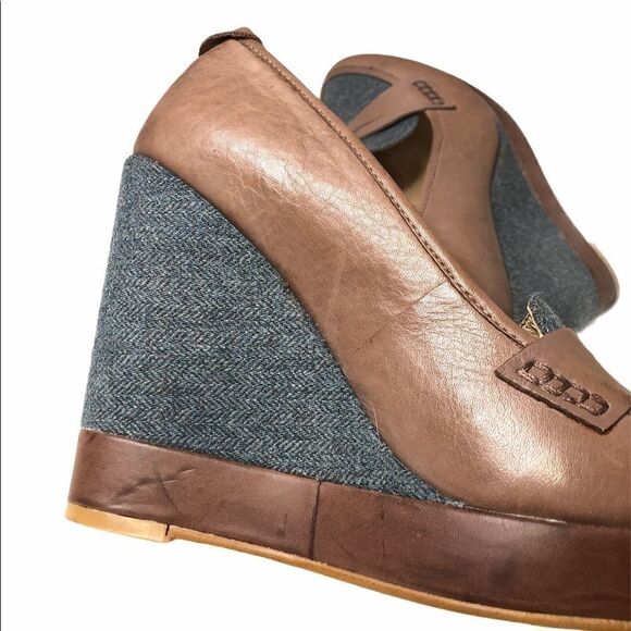 𝅺🆕 Splendid Logan Wedge Pump Perry Loafer Leather - Picture 5 of 8